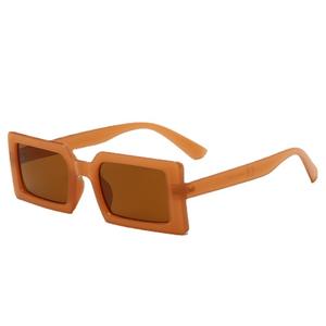 Nuevas gafas de sol con montura cuadrada UV400, montura completa, unisex, estilo retro, moda de verano 2021, talla para adultos 8801-B5 - Product Image 3