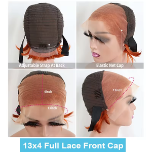 12Aขายส่งราคาถูกPixieหยิกบ๊อบวิกผมลูกไม้ด้านหน้าสําหรับผู้หญิงสีดํา,บราซิลลูกไม้ด้านหน้า13X4<span class=keywords><strong>สั้น</strong></span>หยิกบ๊อบวิกผมนางฟ้าตัด - Product Image 3