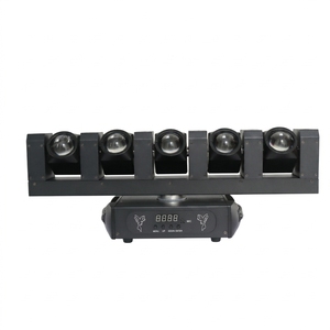 Nueva Luz Móvil LED RGBW <span class=keywords><strong>de</strong></span> Aluminio con Efecto Espada <span class=keywords><strong>de</strong></span> Cinco Dedos 40W, Control por <span class=keywords><strong>Voz</strong></span>, Iluminación <span class=keywords><strong>de</strong></span> Escenario para Barra Lenta - Product Image 3