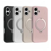 Coques de téléphone compatibles avec la recharge sans fil pour iPhone 17 Pro Max 16 15 14 13 12 11, support antichoc à 360 degrés