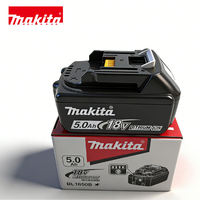 Clé à chocs Makita 18V à vitesse variable, kit combiné en plastique OEM, couple élevé, outil de maintenance robuste