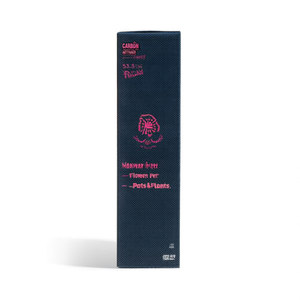 Vaso da Giardino Carbn Alto 53,5 Pollici, Fioriera con Finitura Opaca in Carbonio per Piante - Product Image 1