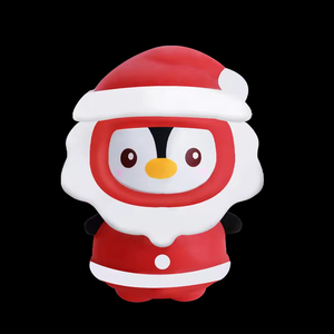 Juguete de Peluche de TPR Personalizado OEM de Navidad, Papá Noel, Pingüino, Reno, Muñeco de Nieve, Regalo Promocional al por Mayor - Product Image 1