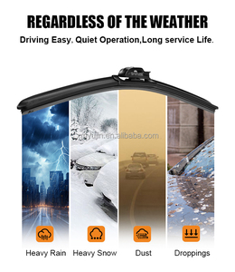 Balai d'essuie-glace universel en caoutchouc naturel de haute qualité pour BMW Ford Audi Corolla VW Tesla A6 - Product Image 6