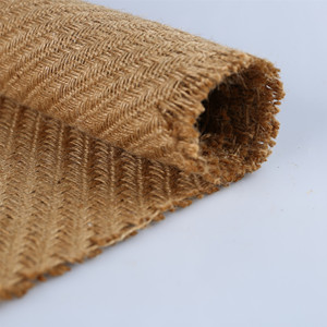 100% jute tissu lourd rembourrage fibre jacquard armure toile de jute <span class=keywords><strong>coton</strong></span> mélangé pour canapé, chaussures, sacs usage multiple <span class=keywords><strong>coton</strong></span> hessian - Product Image 4