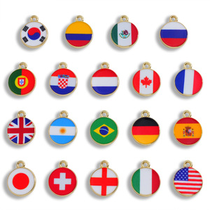 National Oil Dropping Colgante, Pulsera y Llavero <span class=keywords><strong>de</strong></span> Aleación <span class=keywords><strong>de</strong></span> Zinc Electrochapada Estilo Vintage, Accesorios <span class=keywords><strong>de</strong></span> Joyería DIY para Conmemoración - Product Image 3