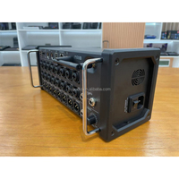 Mélangeur audio numérique portable MR12 12 canaux 12 bus Style mini pour une utilisation sur scène Nouvelle arrivée avec contrôle d'application USB Matériau métallique