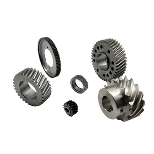 Factory wholesale good quality customized helical teeth straight teeth drive wheel pinion gear