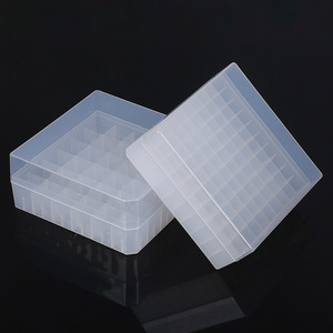 Jiangsu Datang Cryopreservation Tube <b>Box</b> 100 36 81 Compartment PP <b>Material</b> For Lab <b>Storage</b> - Product Image 1