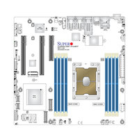 Carte mère de serveur MBD-X12SPM-TF, socket unique LGA-4189 pour processeur Intel Xeon Scalable 3e génération C621A, DDR4 RECC, MicroATX, double LAN 10 GbE