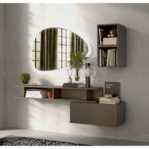 Gabinete de Entrada INFINITY 2.0 Bronce con Compartimentos - Product Image 1