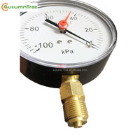 Manomètre hydraulique de manomètre de réfrigération sous vide pour jauge sèche d'excavatrice