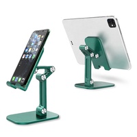 Support de téléphone en aluminium Ultra Stable, hauteur et Angle réglables pour le bureau et la maison pour iPhone iPad