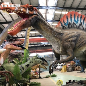 Nouveau modèle animatronique Spinosaurus grandeur nature en résine et métal pour la vente d'amusement intérieur de parc d'aventure pour enfants - Product Image 3