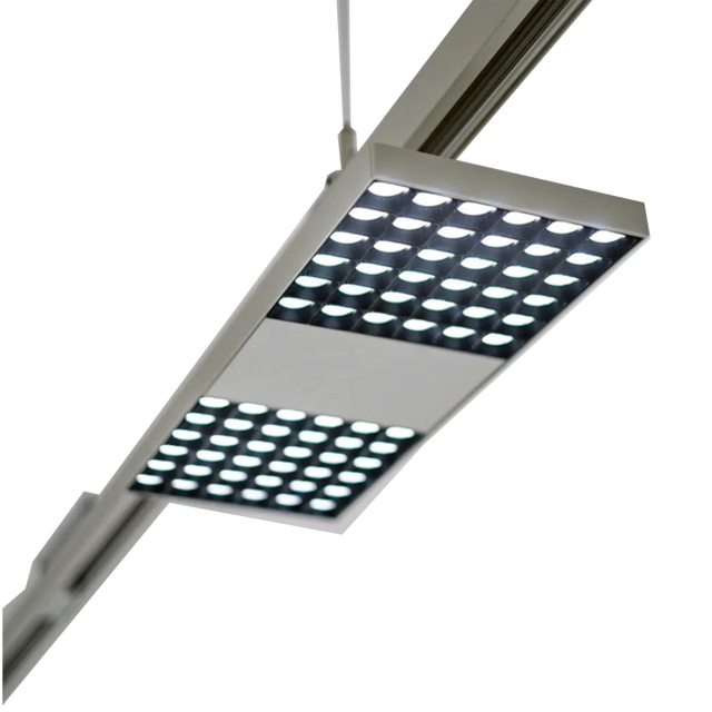SMART LED Factory 35W Panel LED Track Lighting System Aluminum Body 2700K Warm White Ra90 CRI for Home Office Ceiling Panels