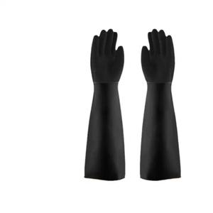 Gants en caoutchouc butyle pour boîte de désinfection avec manches longues de 80 cm, protection de 8 pouces, vente en gros directe d'usine, personnalisables - Product Image 3