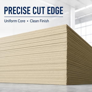 Panel de yeso ignífugo de 16 mm de espesor a <span class=keywords><strong>precio</strong></span> de fábrica al por mayor para material de construcción de oficinas comerciales, placa de yeso. - Product Image 3