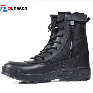 Cqb. <span class=keywords><strong>Swat</strong></span> ZD-029 Hot Selling Heren Tactische Gevechtslaarzen Winterschoenen Cement Rubber Anti-Slip Massief Polyester Voor Wandelen In De Zomer - Product Image 1