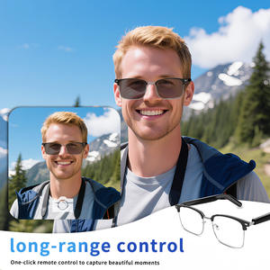 Lunettes intelligentes Meta GT13-A avec caméra 800W, transfert WIFI, contrôle gestuel, ChatGPT, lunettes intelligentes AI pour hommes et femmes, extérieur - Product Image 3
