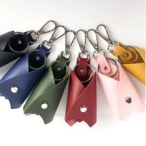 Wholesale Durable Bat Shape PU Leather Keychain Car <b>Key</b> Fob Cover <b>Key</b> <b>Ring</b> Cool Bat <b>Bag</b> Charm for Men Stylish Car <b>Key</b> Pouch - Product Image 3