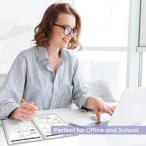 2026 Chất lượng cao PU da Lưu ý cuốn sách A5 chương trình nghị sự kế hoạch máy tính xách tay - Product Image 2