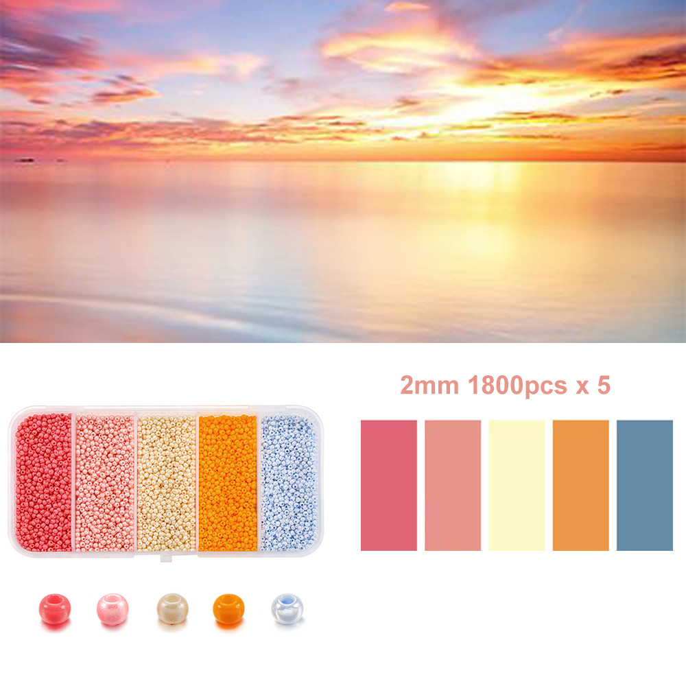 L'eau et le ciel se fondent en une seule couleur