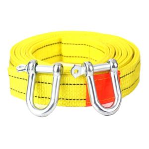 Câble de remorquage de <span class=keywords><strong>voiture</strong></span> en nylon fluorescent réfléchissant jaune 5 m 8 tonnes double couche épaissi tout-terrain pour <span class=keywords><strong>coffre</strong></span> de <span class=keywords><strong>voiture</strong></span> - Product Image 5