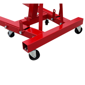 HUGO Brand 2T 3T Hydraulic Folding Engine Crane Vertical Hoist Pulley Workshop Hydraulic Crane <strong>Jack</strong> Engine Hoist Crane - Product Image 2