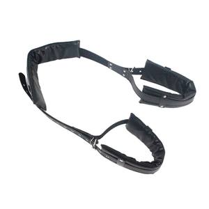 Lederen lichaamsbeugels Bind de benen vast met lederen bondage seksspeeltjes - Product Image 2