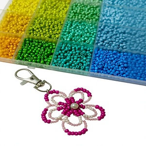Porte-clés brodé, porte-clés floral mignon, souvenir, cadeau promotionnel, vente en gros - Product Image 1