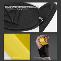 Ganchos de Asistencia para Dominadas, Ganchos de Agarre para Ejercicios de Barra, Soporte de Muñeca, Correas de Ayuda para Levantamiento de Pesas y Fitness, Fabricante