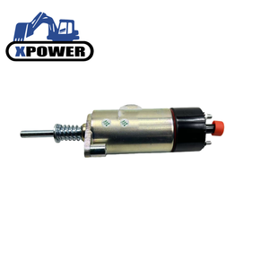 โซลินอยด์วาล์วตัดน้ำมันเชื้อเพลิง Xpower 3E-7985 155-4653 3E7985 1554653 สำหรับรถขุด E330B เครื่องยนต์ 3306 - Product Image 1