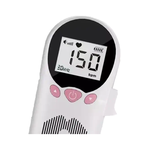 Xiuda 502 Herramienta Digital para el Cuidado de la Salud <span class=keywords><strong>del</strong></span> Bebé, Doppler Fetal y Medidor de Voz Fetal, Monitor de Latidos <span class=keywords><strong>del</strong></span> Corazón de Plástico, Termómetro Doméstico - Product Image 3
