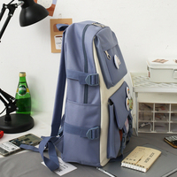 Tas Ransel Anti Air 2024 New YCH 5 in 1 dengan Kotak Pensil, Set Tas Sekolah Ringan Termasuk Dompet