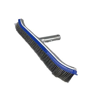 Cepillo <span class=keywords><strong>de</strong></span> Limpieza para Piscinas <span class=keywords><strong>de</strong></span> 18 Pulgadas con Mango <span class=keywords><strong>de</strong></span> Aluminio Pulido y Vinilo Resistente - Product Image 3