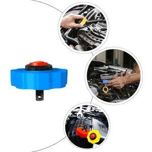 Clé à cliquet à roue à molette de 1/4'' 3/8'' 1/2'' Mini clé à cliquet à douille à molette à 72 dents Caoutchouc rapide pour doigts - Product Image 3