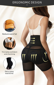 Ladies Body Shaper Abdominal Butt Lifter Hip Enhancer Culotte amincissante extensible à taille haute - Product Image 4