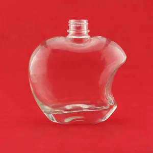 Latest Design Scotland Apple-Shape 500ml 700ml Vodka Brandy Tequila Gin Liquor Glass Bottle For Aluminum Cap