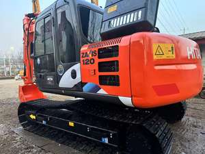 Excavadora sobre orugas Hitachi ZX120 usada en Japón, modelo 2024, bomba de caja de cambios de motor de 12 toneladas en buenas condiciones en Stock - Product Image 2
