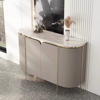 Meuble de rangement moderne en bois MDF avec portes, style ferme, pour chaussures, décoration intérieure, chambre et salon