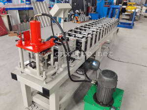 תחתית פלדה קרה סוף רולר תריס גלגול הפיכת מכונת להרכיב מכונת - Product Image 2