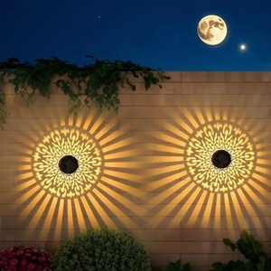 Lampes solaires de chemin IP44, petit modèle, blanc chaud, avec batterie incluse, style Art Déco, LED pour jardin extérieur et aménagement paysager - Product Image 6