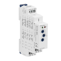 Minuteur électronique Manhua RYT8-M2 AC/DC 12V-240V à fonction unique, relais temporisé marche/arrêt sur rail DIN