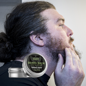 Baume à barbe original ABCo (2 oz) - Tenue légère et flexible - Parfum audacieux et fumé - Product Image 2