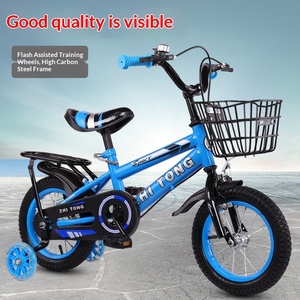 Bicicleta Infantil Personalizada para <span class=keywords><strong>Niños</strong></span> y Niñas de <span class=keywords><strong>3</strong></span> <span class=keywords><strong>Años</strong></span>, Bicicleta de Pedales de 16 Pulgadas con Cable de Freno y Embalaje Personalizado - Product Image 2