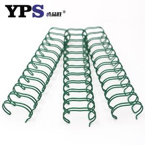 Красочная металлическая двойная кольцевая проволока с нейлоновым покрытием для канцелярских принадлежностей - Product Image 2