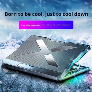 Laptop Cooler Master Mechanical <b>Cooling</b> Stand Gaming Laptop Adjustable Folding Desktop <b>Cooling</b> Base Metal Air-Cooled Cooler <b>Pad</b> - Product Image 5