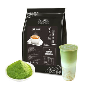 Poudre de thé aux bulles matcha avec poudre de fruits, ingrédients pour thé aux bulles, poudre de lait et sirops pour thé aux bulles, poudre de matcha populaire - Product Image 5