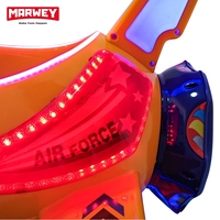 Nouveau design intérieur espace dirigeable Commercial interactif monnayeur enfants balançoire voiture avion modèle Kiddies Ride vente en gros pas cher