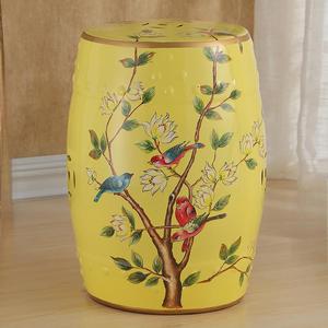 Taburete de Cerámica con Diseño Tradicional Chino, Ecológico, Pintado a Mano, Estilo Antiguo, Decoración para el Hogar - Product Image 5